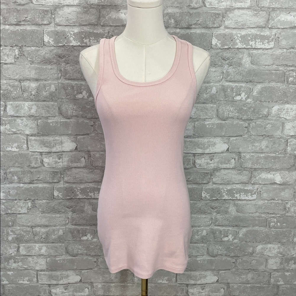 Bra:30 Pink Tummy Tucker Tank Top